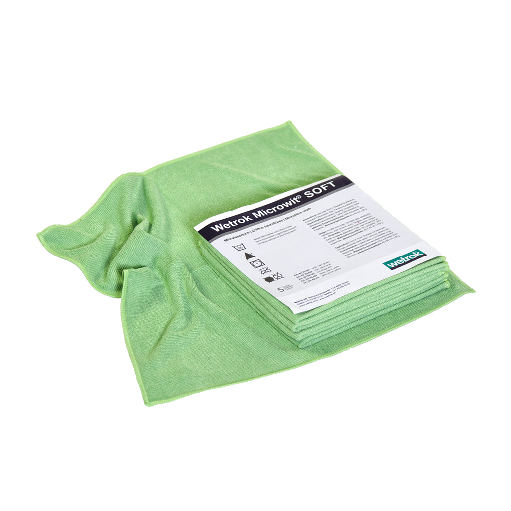 Microwit SOFT grün, 40x40 5 Stück